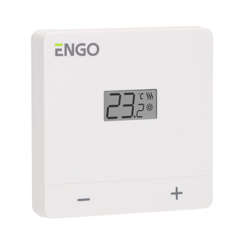EASY-24W - Regulator temperatury, 24V, dobowy, biały, natynkowy