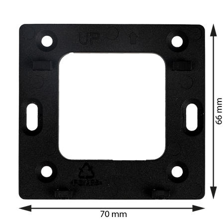 E25-BATB - Regulator temperatury, bateryjny, czarny, ZigBee/868MHz, natynkowy