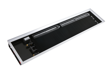 TETRAVENT 80 L-1250 - grzejnik podłogowy kanałowy, głębokość 8cm, wentylator 24 V