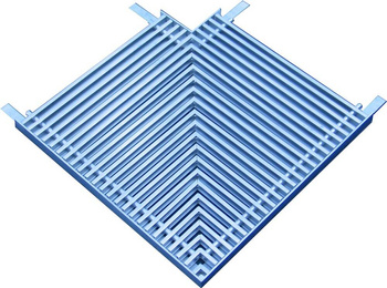 Narożnik aluminiowy dla DUO / QUATTRO