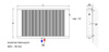 Grzejnik SOLLARIUS 6/170