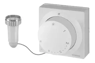 Siemens RTN81 Głowica termostatyczna, wersja z nastawnikiem zdalnym