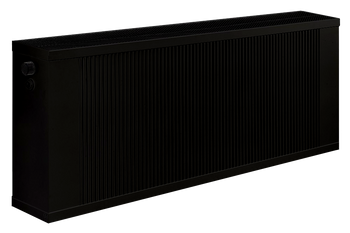DUBEL 6/100 grzejnik dolnozasilany; RAL 9005 (czarny głęboki); OUTLET