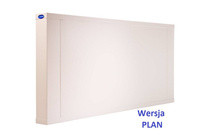 Sollarius SDB6/50 PLAN - dolnozasilany bez gniazda i wkładki termostatycznej; RAL 9003; OUTLET