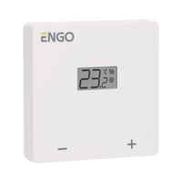 EASY-24W - Regulator temperatury, 24V, dobowy, biały, natynkowy