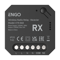 ETR-868RX - Odbiornik dodatkowy do przekaźnika bezprzewodowego EngoLink ETR-868