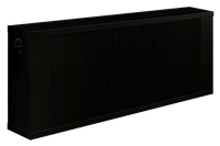 DUBEL 6/100 grzejnik dolnozasilany; RAL 9005 (czarny głęboki); OUTLET