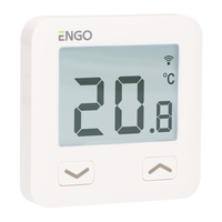 E10-MBUSW - Regulator temperatury, MODBUS, 230V, biały, Internetowy, podtynkowy, Wi-Fi